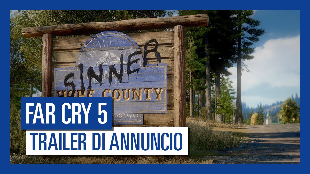 Far Cry 5 - Trailer di Annuncio