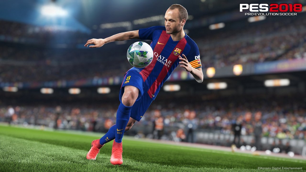 PES 2018 annunciato ufficialmente: immagini, video e primi dettagli