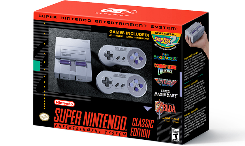 Nintendo annuncia SNES Classic: ecco tutti i dettagli