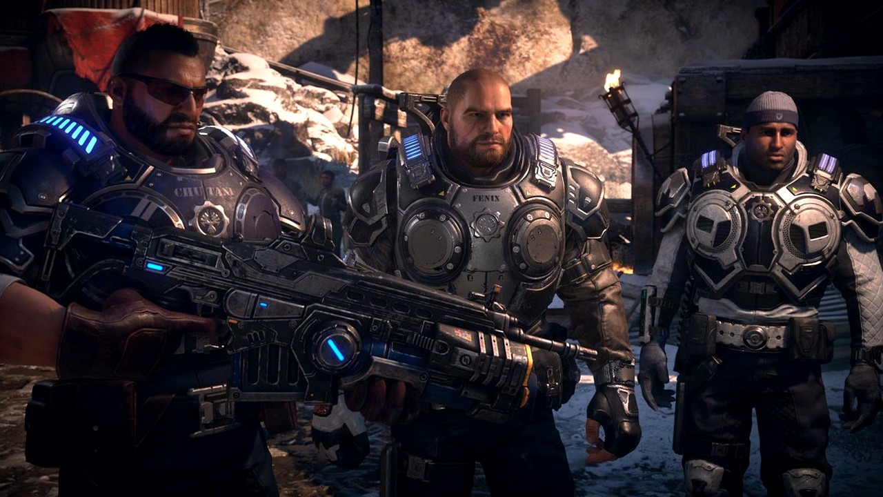 Gears 5: Fahz Chutani si presenta in foto con una nuova variante del Lancer