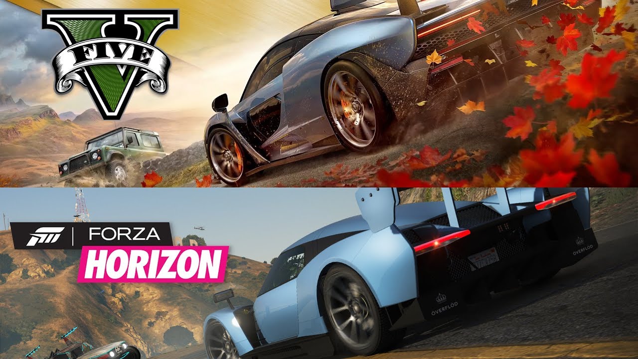 Il trailer di Forza Horizon 4 ricreato in GTA 5