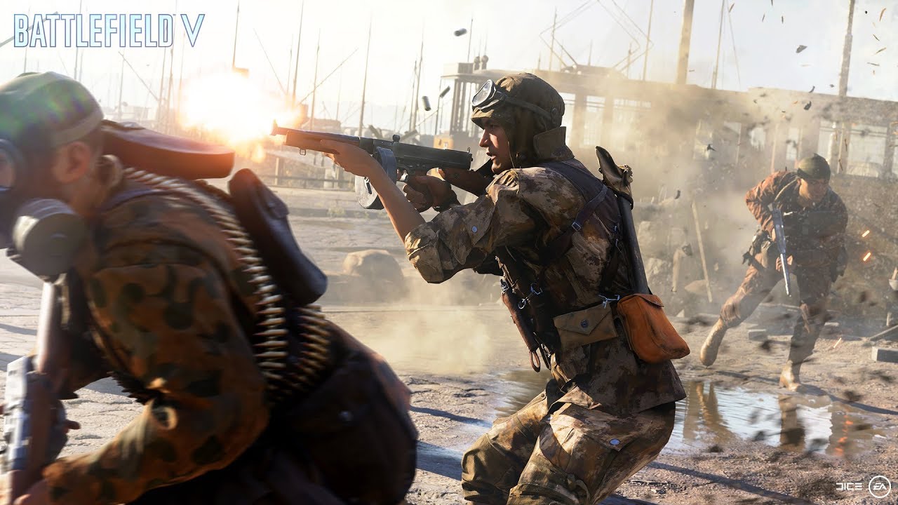 Battlefield V: trailer Gamescom 2018 - Devastazione di Rotterdam
