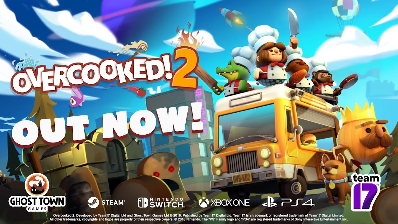 Overcooked! 2 - trailer di lancio