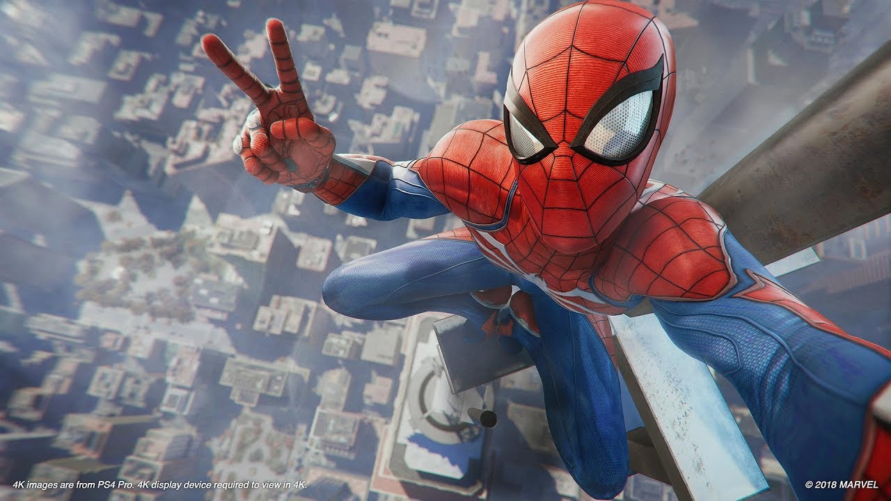 Marvel's Spider-Man 4K PS4 Pro Gameplay