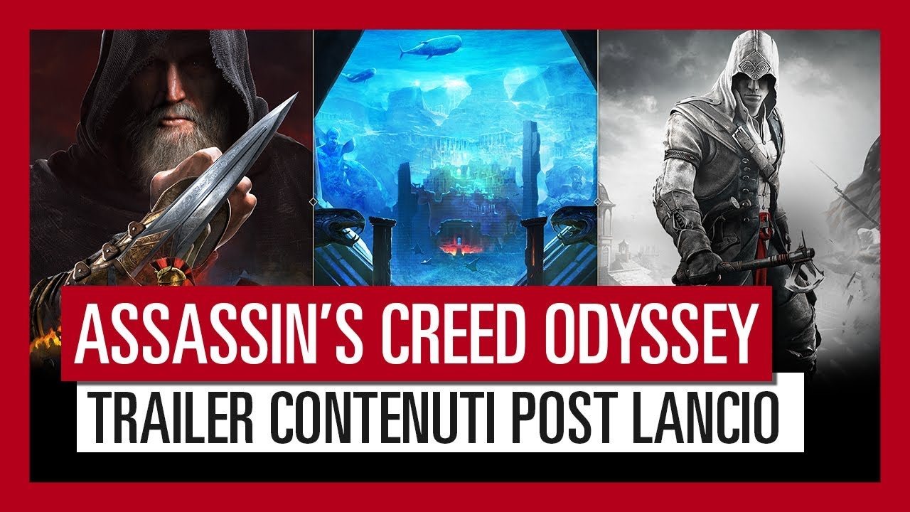 Assassin's Creed Odyssey: trailer dei contenuti post-lancio e del Season Pass