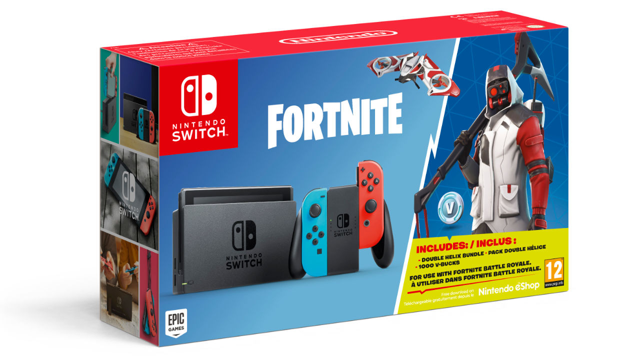 Nintendo Switch: svelato il nuovo bundle con Fortnite