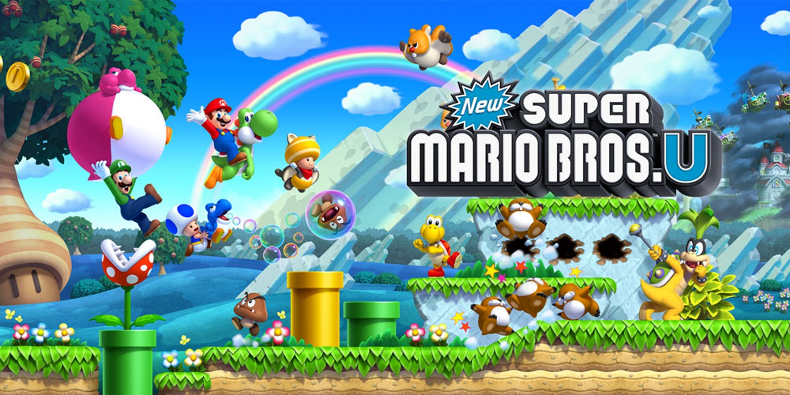 New Super Mario Bros. U Deluxe arriva su Nintendo Switch