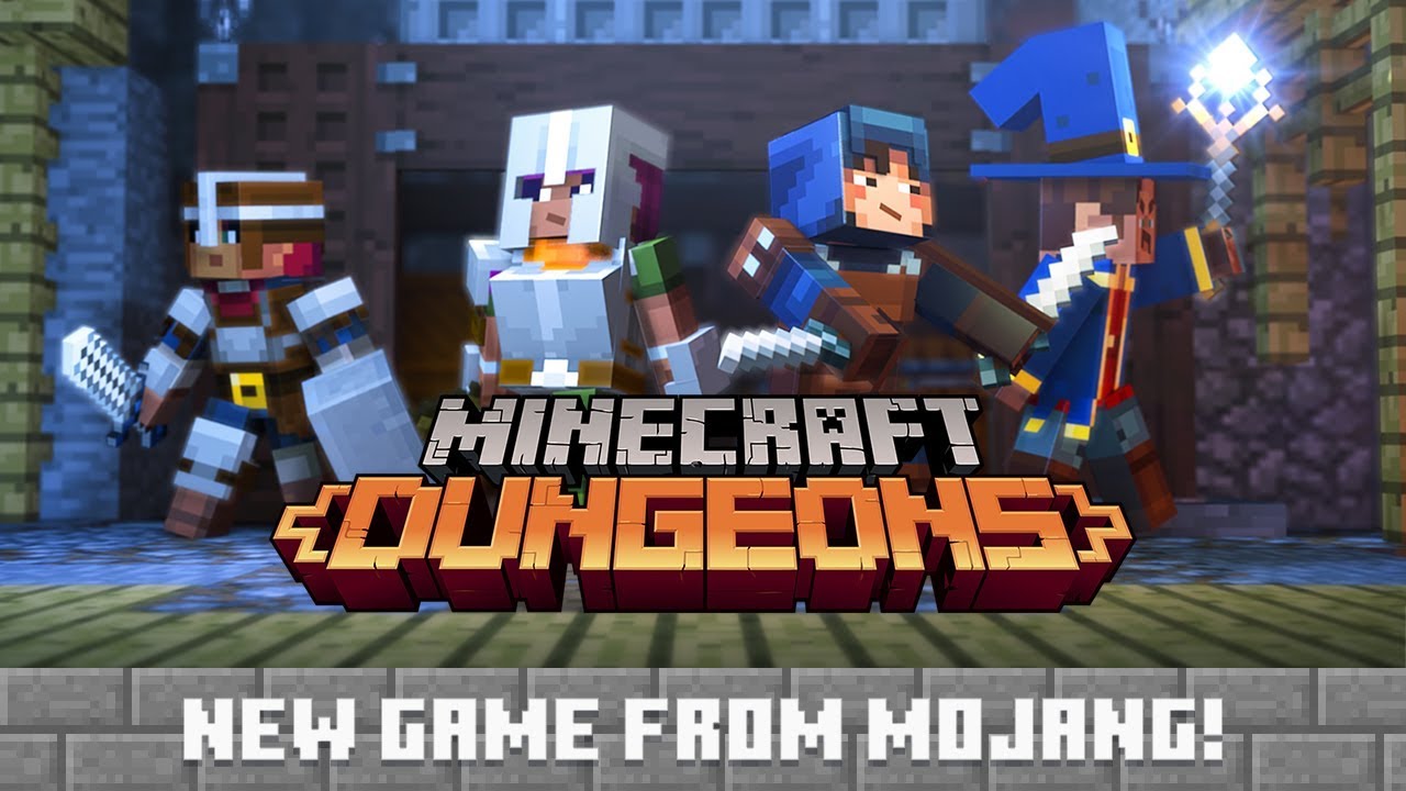 Minecraft: Dungeons - trailer di annuncio