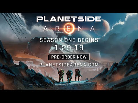 PlanetSide Arena: trailer di presentazione