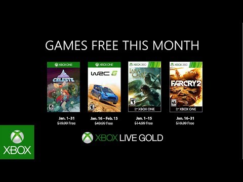 Xbox Games With Gold: giochi gratuiti di Gennaio 2019