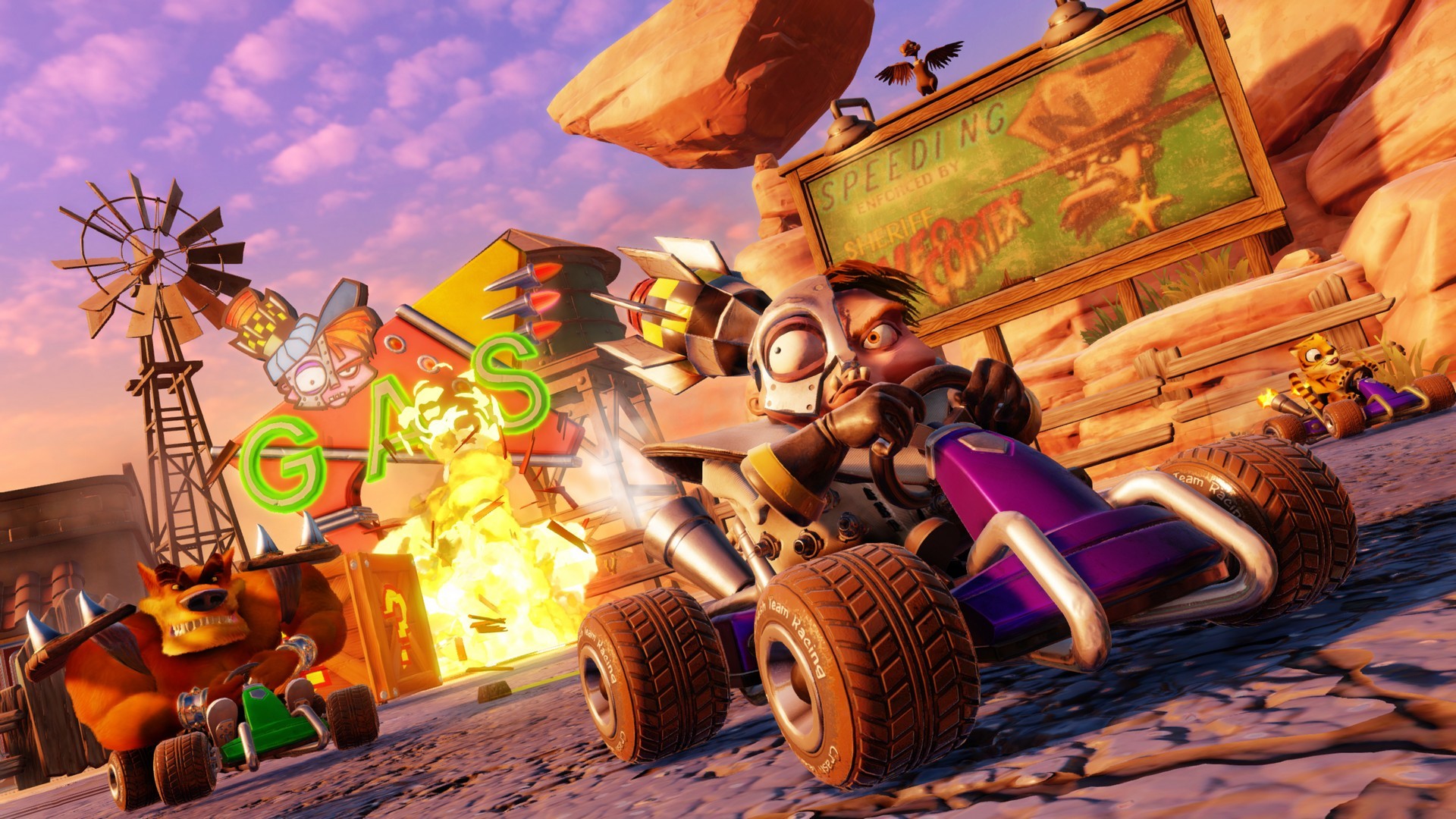 Crash Team Racing Nitro-Fueled torna a sfrecciare in foto e video