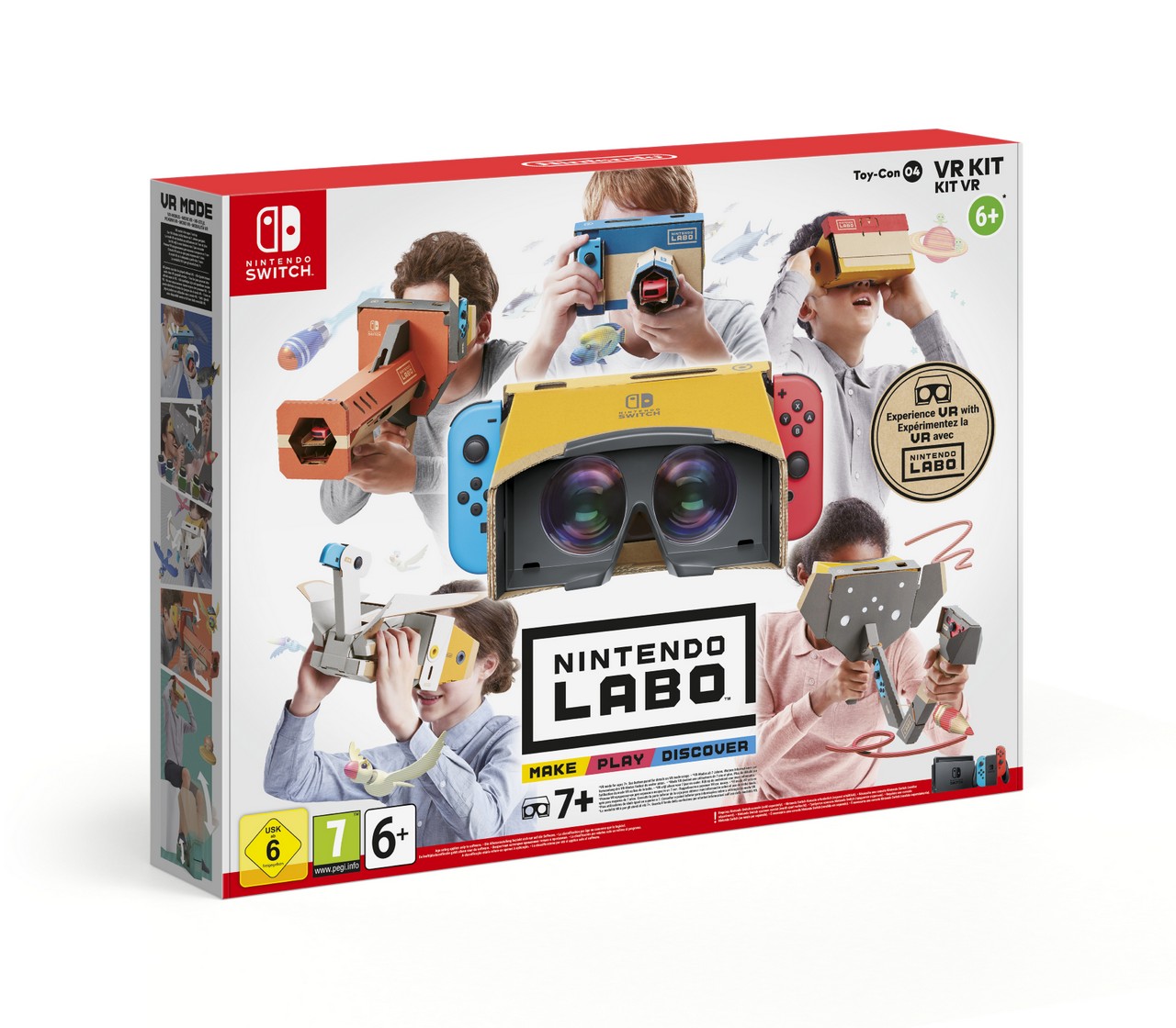 Nintendo Labo: immagini e primi dettagli sul Kit VR per Nintendo Switch