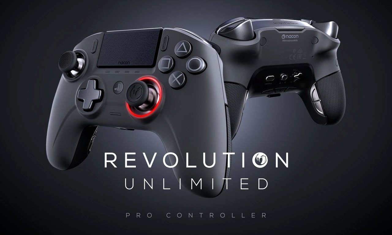 Il Controller Revolution Unlimited Pro di NACON è disponibile