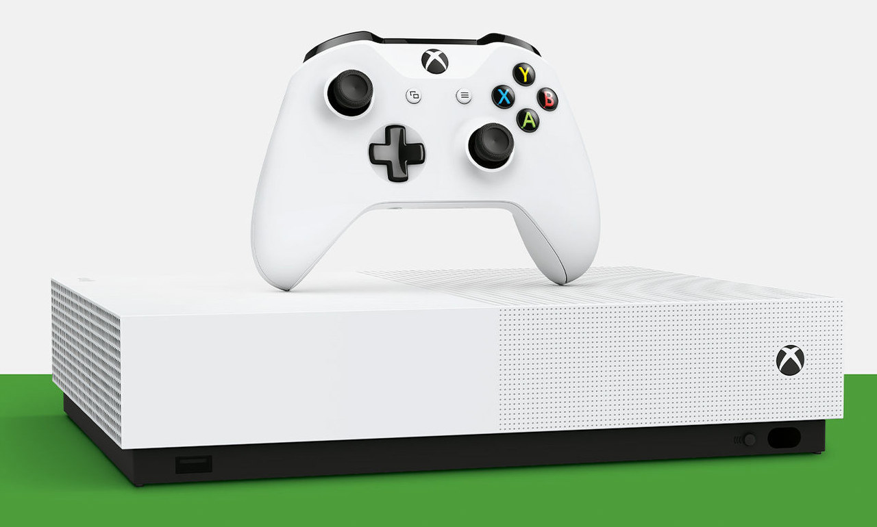 Xbox One S All-Digital: Microsoft presenta la console senza lettore di dischi