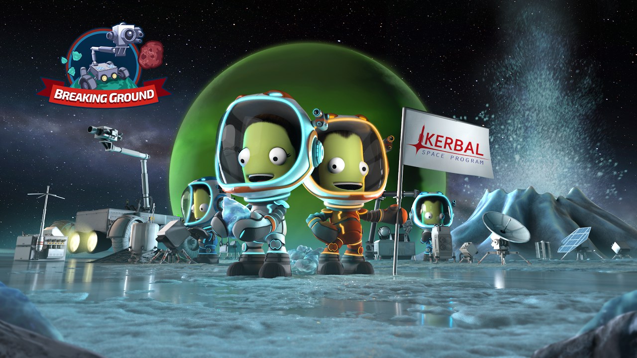 Kerbal Space Program: annunciata l'espansione Breaking Ground