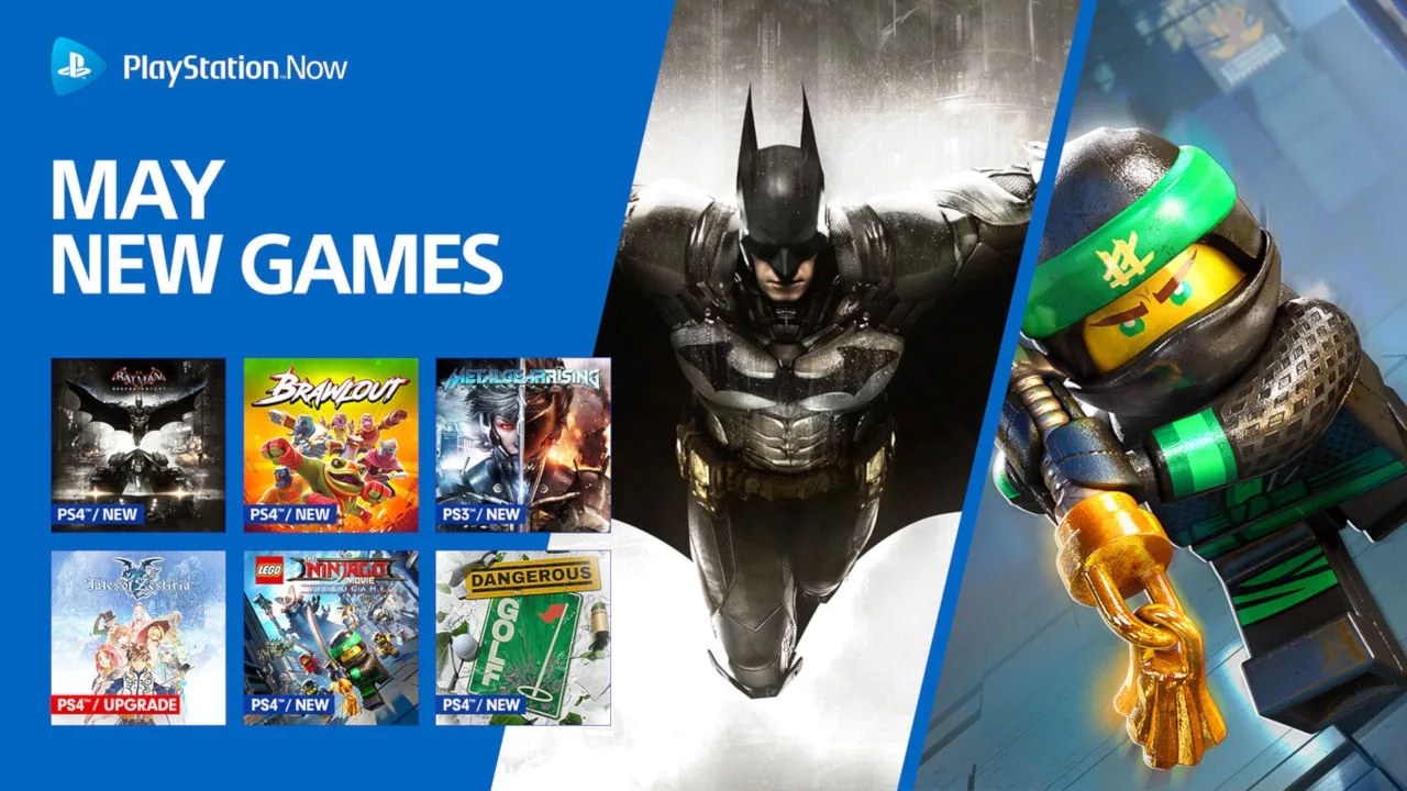 PS Now di maggio: arrivano Batman Arkham Knight e Metal Gear Rising Revengeance