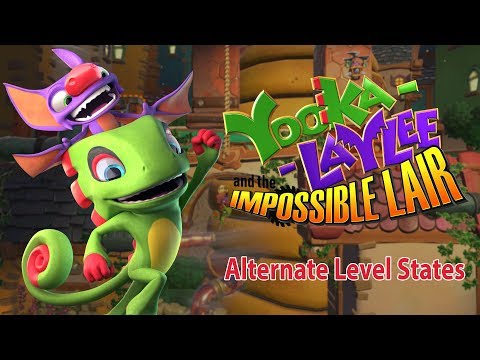 Yooka-Laylee and the Impossible Lair: video gameplay sulla varietà dei livelli