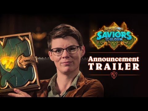 Hearthstone Salvatori di Uldum: trailer di annuncio del nuovo deck di carte
