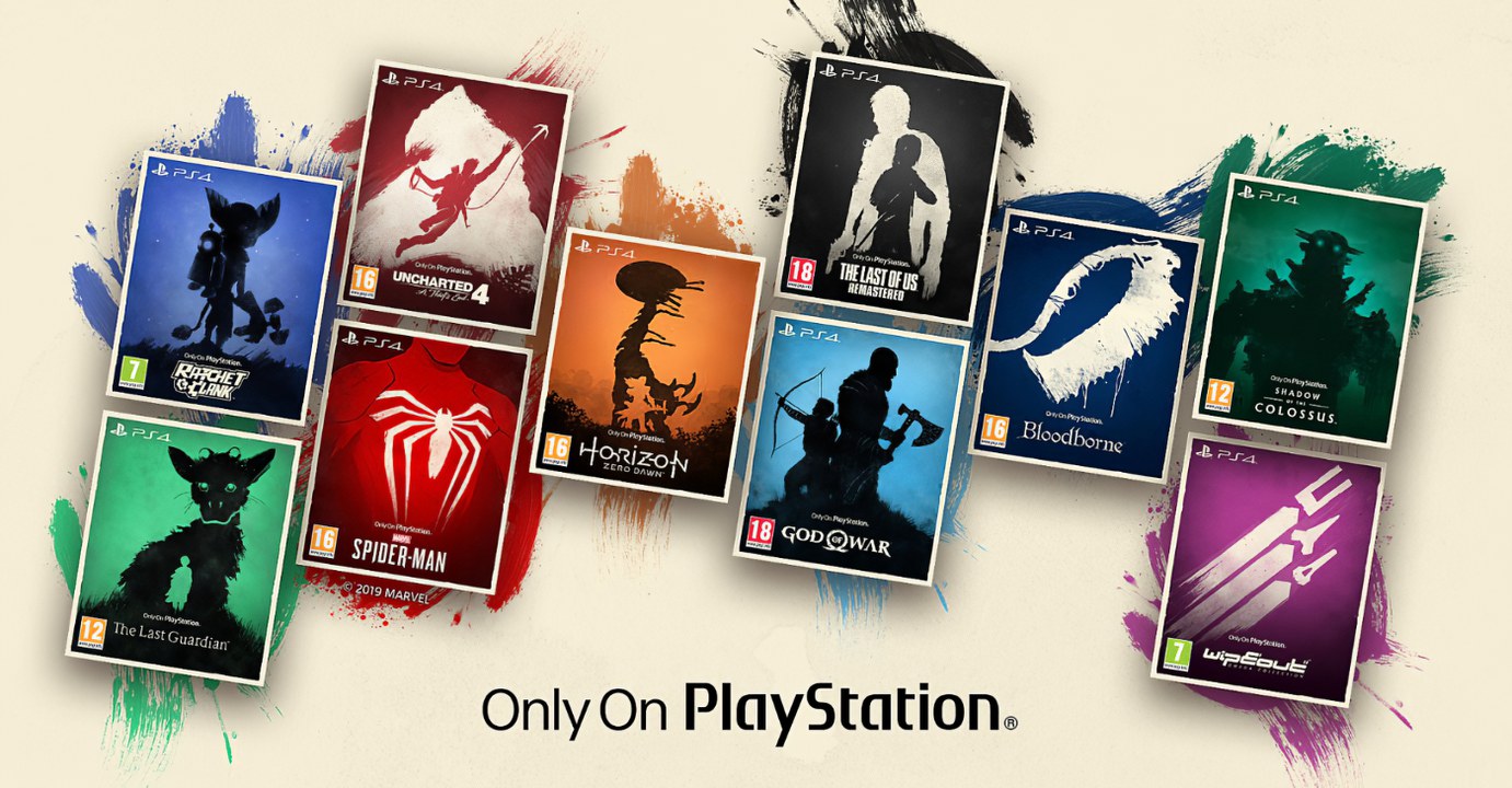 Giochi PS4: Sony annuncia la collana Only on PlayStation con cover speciali