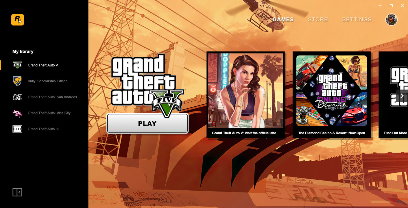 Rockstar Games Launcher è disponibile: il nuovo client PC regala GTA San Andreas
